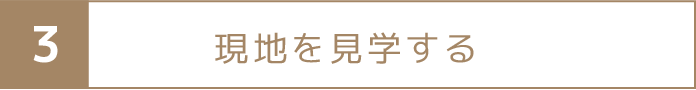 現地を見学する