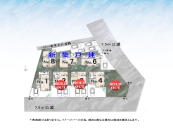 参考間取りプラン入り全体区画図