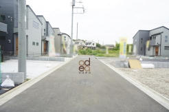 開発道路　西方向