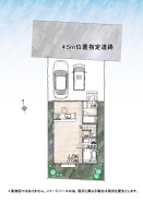 参考プラン入り区画図