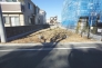 1号地　土地　南側