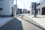 開発道路　西方向