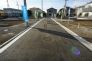 開発道路　西方向
