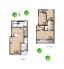 2号地　参考間取りプラン
建物延床面積／25.79坪
建物価格／1,500万円（税込）