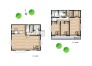 ４号地　参考間取りプラン
建物延床面積／27.44坪
建物価格／1,600万円（税込）