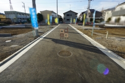 開発道路 西方向