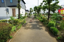 東側緑地 南方向
