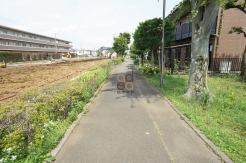 南側緑地 西方向